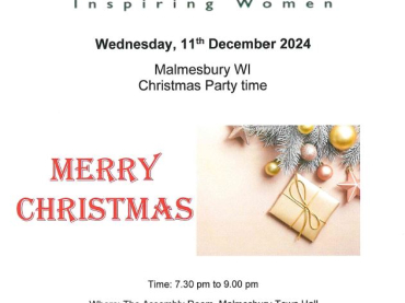 Malmesbury  WI - Christmas Party Time